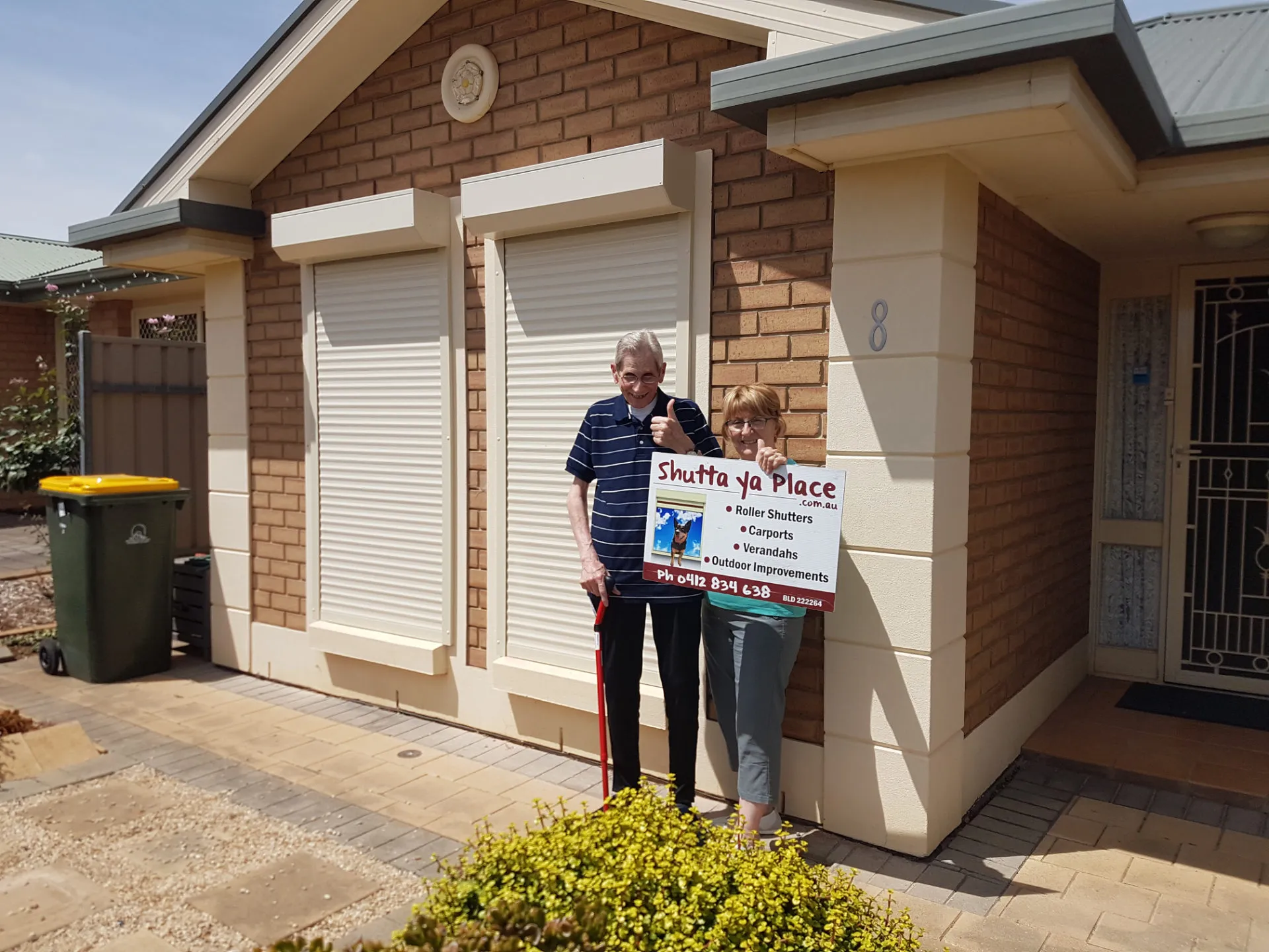 happy customer for brisbane australia shutta ya place